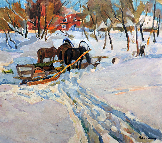 Kolesnik Vladimir :: paintings of the 1960-th | Nostalgie :: art ...